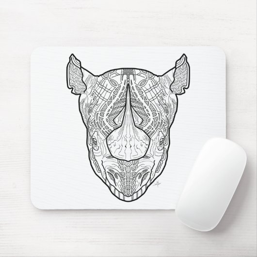 Rhino Muismat (Met muis)