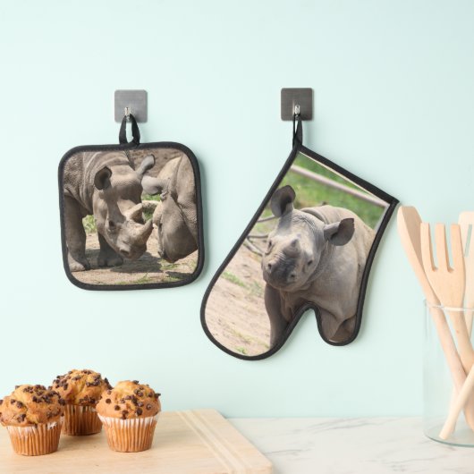 Rhino Ovenwant & Pannenlap Set (Insitu(Ophanging))