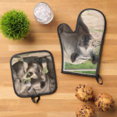 Rhino Ovenwant & Pannenlap Set (Top down)