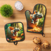 Rhino Ovenwant & Pannenlap Set (Top down)