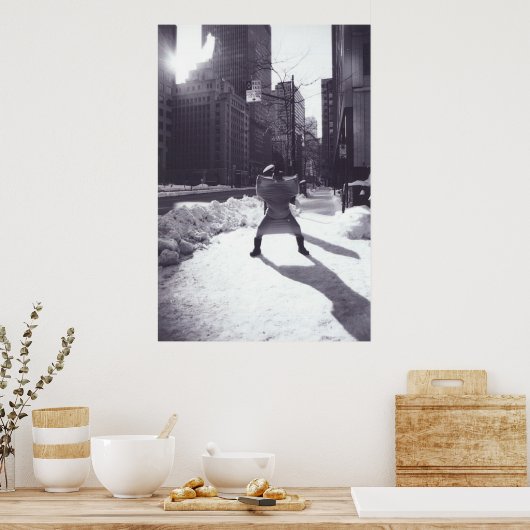 Rhino Party Cacereco Poster (Keuken)