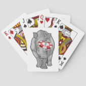 Rhino Poker-chips Pokerkaarten (Achterkant)