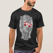 Rhino Poker-chips T-shirt (Voorkant)