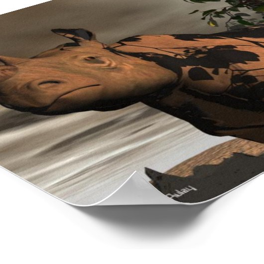 Rhino Poster (Hoek)