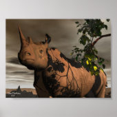 Rhino Poster (Voorkant)