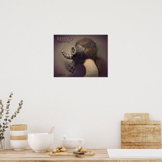 RHINO POSTER (Keuken)