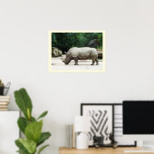 Rhino Poster (Thuiskantoor)