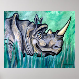 Rhino-Poster Poster