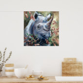 Rhino-Poster Poster (Keuken)