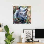 Rhino-Poster Poster (Thuiskantoor)