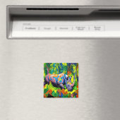 Rhino-reflecterend loof magneet (Insitu (Vaatwasser))