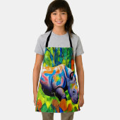 Rhino-reflecterend loof schort (Insitu)