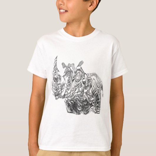 Rhino Rhino Kinder T-Shirt (Voorkant)