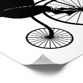 Rhino Riding a Bike Poster (Hoek)