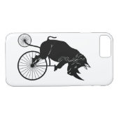 Rhino Riding Old Fashion Bike Case-Mate iPhone Case (Achterkant (Horizontaal))