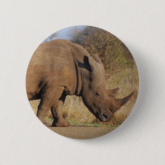 Rhino Ronde Button 5,7 Cm (Voorkant)