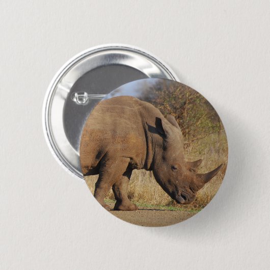 Rhino Ronde Button 5,7 Cm (Voorkant /achterkant)