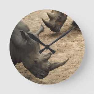 Rhino Ronde Klok