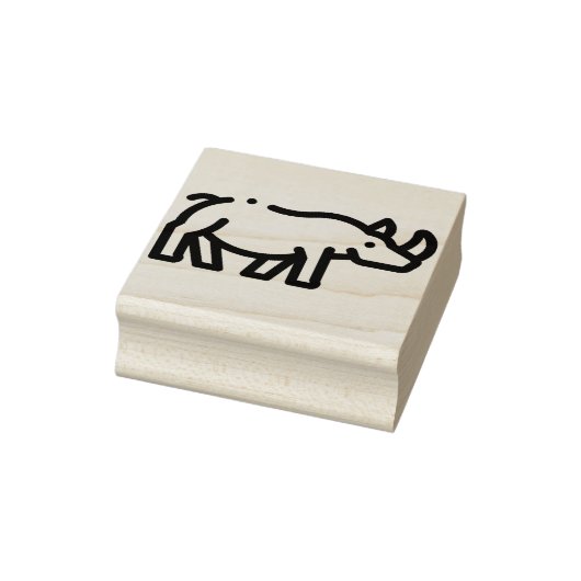 Rhino Rubberstempel (Stempel)