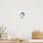 Rhino Safari Jungle Baby Kamerbehang Poster (Keuken)