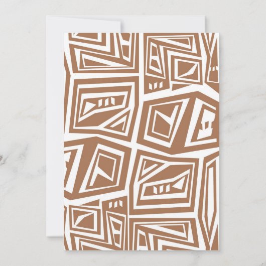 Rhino Safari uitnodiging (Achterkant)