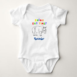 Rhino schattige baby-kostuums romper