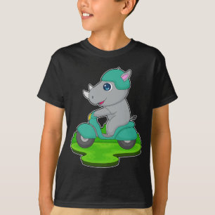 Rhino Scooter T-shirt