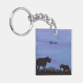 Rhino Sleutelhanger (Voorkant Links)