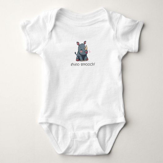 Rhino Smooch! baby bodysuit (Voorkant)