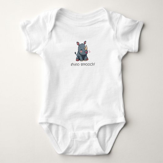 Rhino Smooch! baby bodysuit (Voorkant)