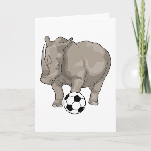 Rhino Soccer Soccer Kaart (Voorkant)