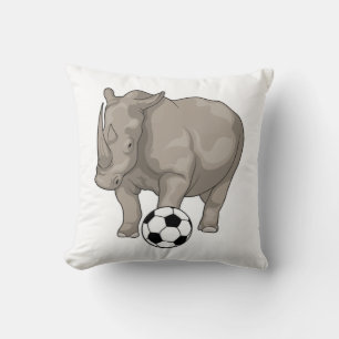 Rhino Soccer Soccer Kussen