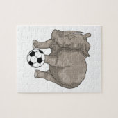 Rhino Soccer Soccer Legpuzzel (Horizontaal)
