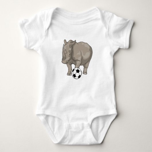 Rhino Soccer Soccer Romper (Voorkant)