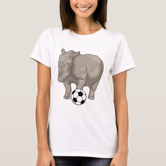 Rhino Soccer Soccer T-shirt (Voorkant)
