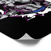 Rhino Spieren Fitness Bodybuilding Gewichtheffen Poster (Hoek)