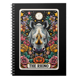 Rhino Spirit Tarot Kaart Notitieboek