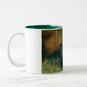 Rhino-stare koffiekogels en bekertjes tweekleurige koffiemok (Links)