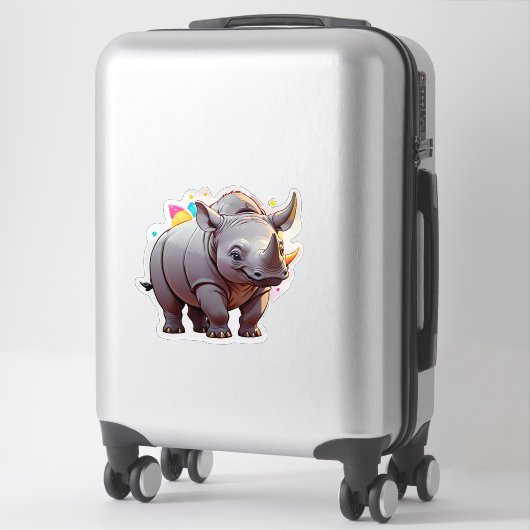 Rhino Sticker (Koffer)