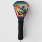 Rhino Sunset Safari Golfheadcover (Voorkant)