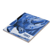 Rhino Tile, kijk, personaliseer je Tegeltje (Zijkant)