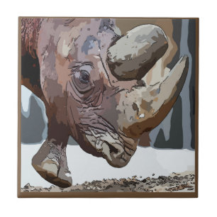 Rhino Tile, kijk, personaliseer je Tegeltje