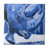Rhino Tile, kijk, personaliseer je Tegeltje (Voorkant)