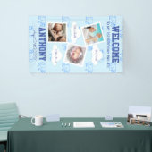 Rhino Welkom 1e verjaardag Foto Spandoek (Beurs)