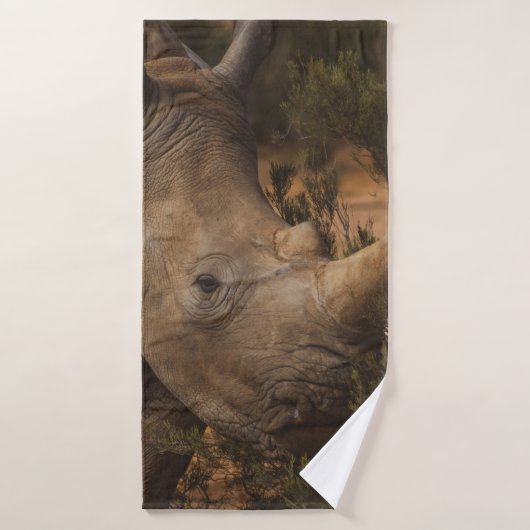 RHINO WILDE DIEREN BADHANDDOEK (Badhanddoek)