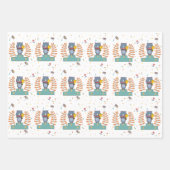 Rhino wint de Champion Illustratie Inpakpapier Vel (Voorkant 2)