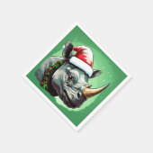 Rhino Xmas Servet (Hoek)