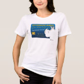 RHINOCARD: INSTINCT TO CHARGE by Sandra Boynton Tri-Blend Shirt (Voorkant)