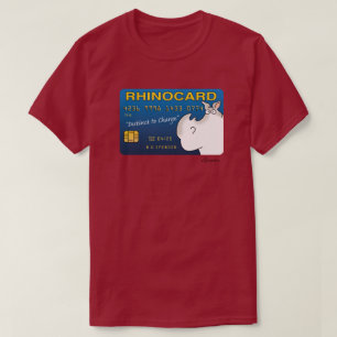 RHINOCARD: INSTINKT VOOR DE KOSTEN VAN Sandra Boyn T-shirt
