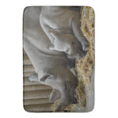 Rhinoceros Badmat (Voorkant Verticaal)